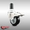 Service Caster 3 Inch 316SS Black Poly Swivel 1-1/4 Inch Expanding Stem Caster Lock Brake SCC SCC-SS316TTLEX20S314-PPUB-BLK-114 - alternate 2